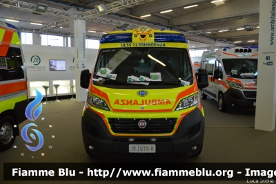 Fiat Ducato X290
Azienda ULSS 12 Veneziana
118 Mestre Emergenza
Allestita Ambitalia
In esposizione al Reas 2015
Parole chiave: Fiat Ducato_X290 Ambulanza Reas_2015