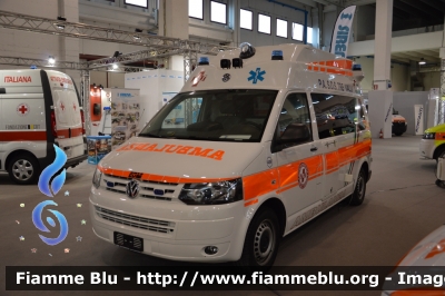 Volkswagen Transporter T5 restyle
Pubblica Assistenza SOS Tre Valli (Cunardo - VA)
Allestita EDM
Parole chiave: Volkswagen Transporter_T5restyle Ambulanza Reas_2014