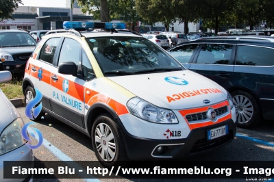 Fiat Sedici
Pubblica Assistenza Valnure (PC)
Automedica Allestimento Aricar
Mezzo in Convenzione 118 Piacenza Soccorso
Parole chiave: Fiat Sedici Automedica Reas_2016