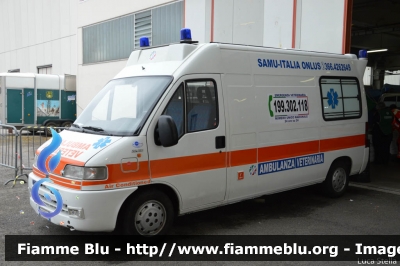 Fiat Ducato II serie
SAMU Italia Onlus Protezione Civile Milano
Parole chiave: Fiat Ducato_IIserie Ambulanza_Veterinaria Reas_2014