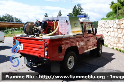 Land Rover Defender 110
Vigili del Fuoco
Unione Distrettuale di Fondo 
Corpo Volontario di Ruffrè Mendola (TN)
VF 0D4 TN
Parole chiave: Land-Rover Defender_110 VF0D4TN