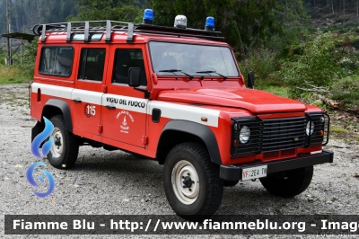 Land Rover Defender 110
Vigili del Fuoco
Unione Distrettuale di Primiero
Corpo Volontario di Canal San Bovo (TN)
VF 2E4 TN
Parole chiave: Land-Rover Defender_110 VF2E4TN