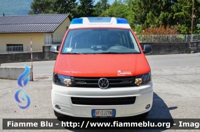 Volkswagen Transporter T5 restyle
Vigili del Fuoco
Distretto della Valsugana e Tesino
Corpo Volontario di Villa Agnedo (TN)
Allestimento Rosenbauer
VF 2J2 TN
Parole chiave: Volkswagen Transporter_T5_restyle VF2J2TN