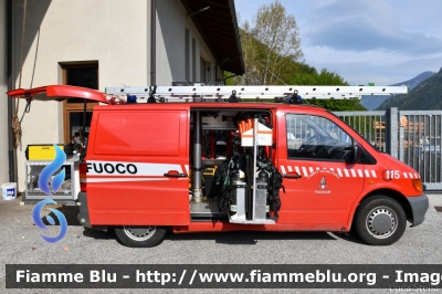 Mercedes-Benz Vito I serie
Vigili del Fuoco
Unione Distrettuale Alto Garda e Ledro
Corpo Volontario di Molina di Ledro
VF 8K4 TN
Parole chiave: Mercedes-Benz Vito_Iserie VF8K4TN