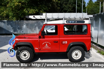 Land Rover Defender 90
Vigili del Fuoco
Unione Distrettuale di Trento
Corpo Volontario di Baselga del Bondone (TN)
Allestimento Kofler Fahrzeugbau
VF 9C4 TN
Parole chiave: Land-Rover Defender_90 VF9C4TN