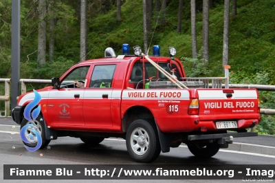 Mitsubishi L200 III serie
Vigili del Fuoco
Unione Distrettuale di Primiero
Corpo Volontario di San Martino di Castrozza (TN)
Nucleo Saf 
VF B61 TN
Parole chiave: Mitsubishi L200_IIIserie VFB61TN