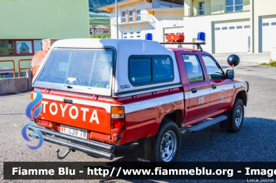 Toyota Hilux II serie
Vigili del Fuoco
Distretto di Fondo
Corpo Volonatrio di Romallo (TN)
VF C39 TN
Parole chiave: Toyota Hilux_IIserie VFC39TN