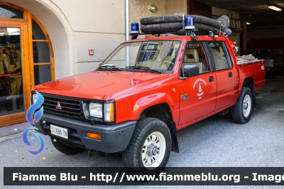 Mitsubishi L200 I serie
Vigili del Fuoco
Unione Distrettuale di Fondo
Corpo Volontario di Amblar (TN)
VF E80 TN
Parole chiave: Mitsubishi L200_Iserie VFE80TN