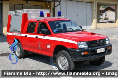 Mitsubishi L200 II serie
Vigili del Fuoco
Unione Distrettuale di Primiero
Corpo Volontario di Mezzano (TN)
 VF F62 TN 
Parole chiave: Mitsubishi L200_IIserie VFF62TN