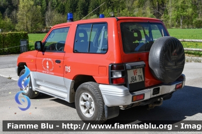 Mitsubishi Pajero Swb II serie
Vigili del Fuoco
Unione Distrettuale Alto Garda e Ledro
Corpo Volontario di Pieve di Ledro
VF J84 TN
Parole chiave: Mitsubishi Pajero_Swb_IIserie VFJ84TN