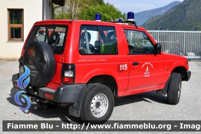 Mitsubishi Pajero Swb II serie
Vigili del Fuoco
Unione Distrettuale Alto Garda e Ledro
Corpo Volontario di Molina di Ledro
VF K82 TN
Parole chiave: Mitsubishi Pajero_Swb_IIserie VFK82TN