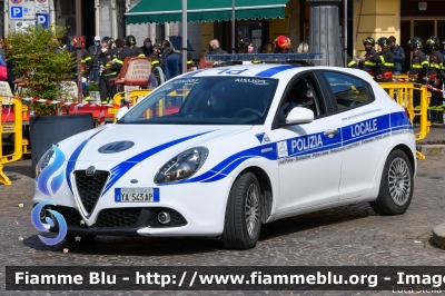 Alfa Romeo Nuova Giulietta 
Polizia Municipale
Unione dei Comuni dell'Alto Ferrarese
Comune di Bondeno
POLIZIA LOCALE YA 543 AP
Parole chiave: POLIZIALOCALEYA543AP Alfa-Romeo Nuova_Giulietta 