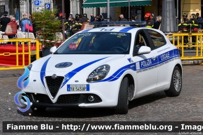 Alfa Romeo Nuova Giulietta 
Polizia Municipale
Unione dei Comuni dell'Alto Ferrarese
Comune di Bondeno
POLIZIA LOCALE YA 543 AP
Parole chiave: POLIZIALOCALEYA543AP Alfa-Romeo Nuova_Giulietta 