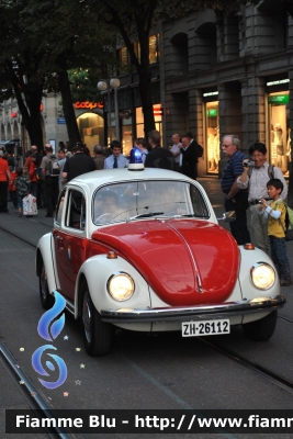 Volkswagen Käfer 1302
Schweiz - Suisse - Svizra - Svizzera
Berufsfeuerwehr Zürich 
Mezzo comando
Anno 1972
Parole chiave: Volkswagen Kafer