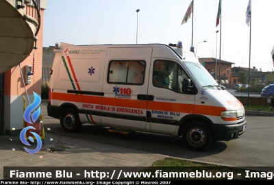 Renault Master II serie
Croce Blu Brescia
Blu 10, ambulanza di soccorso, allestimento PMC su Renault Master CDTI
Parole chiave: Renault Master_IIserie ambulanza