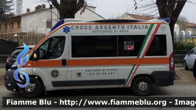 Fiat Ducato X250
Croce Argento Italia 
Sezione di Ciriè (To)
Parole chiave: Fiat Ducato_X250 Ambulanza