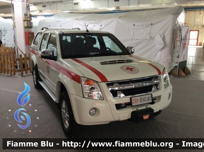 Isuzu D-Max I serie
Croce Rossa Italiana 
CRI 390 AC
Parole chiave: Isuzu D-Max_Iserie CRI390AC Reas_2015