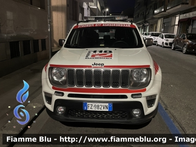 Jeep Renegade restyling
Maxiemergenza 118 Piemonte 
EMT 2-Italia
Parole chiave: Jeep Renegade