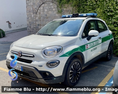 Fiat 500X restyle
Polizia Locale 
Comune di Pino Torinese (To) 
POLIZIA LOCALE YA 120 AN
Parole chiave: Fiat 500X