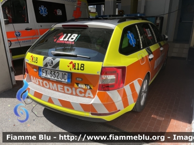 Skoda Octavia Wagon 4x4 V serie
118 Romagna Soccorso
Azienda USL della Romagna
Ambito Territoriale di Rimini
"MIKE 16"
Allestita Safety Car Rimini
Parole chiave: Skoda Octavia_Wagon_4x4_Vserie Automedica