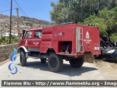 Mercedes-Benz Unimog U416
Ελληνική Δημοκρατία - Hellenic Republic - Grecia
Πυροσβεστικού Σώματος - Vigili del Fuoco
Distaccamento di Ios
ΠΣ 1575
Parole chiave: Mercedes-Benz Unimog_U416