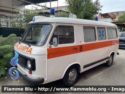 Fiat 238E
Croce Azzurra Riccione
Allestimento Savio
Parole chiave: Fiat 238E