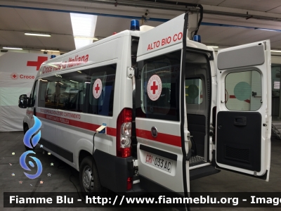 Fiat Ducato X250
Croce Rossa Italiana
Comitato Regionale Lazio
Reparto Sanità Pubblica
Veicolo Speciale ad Alto Biocontenimento
CRI 033 AC
Parole chiave: Fiat Ducato_X290 CRI033AC Reas_2015