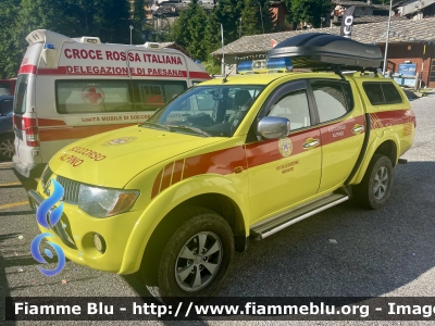 Mitsubishi L200 V serie
Corpo Nazionale Soccorso Alpino e Speleologico
CNSAS Piemonte
XIV Delegazione Monviso
Parole chiave: Mitsubishi L200_Vserie