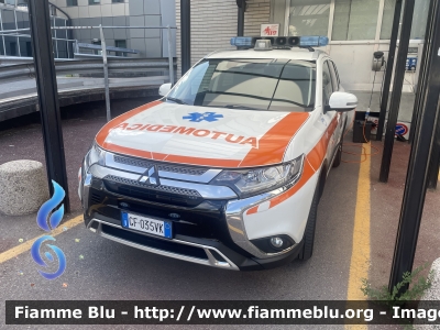 Mitsubishi Outlander 4WD
USL Valle d'Aosta
Soccorso Sanitario Regionale
118 Valle d'Aosta -
Vallee d'Aoste Secours
Automedica
Allestimento AVS
Mezzo n.399
Parole chiave: Mitsubishi Outlander