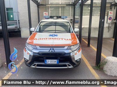 Mitsubishi Outlander 4WD
USL Valle d'Aosta
Soccorso Sanitario Regionale
118 Valle d'Aosta -
Vallee d'Aoste Secours
Automedica
Allestimento AVS
Mezzo n.399
Parole chiave: Mitsubishi Outlander