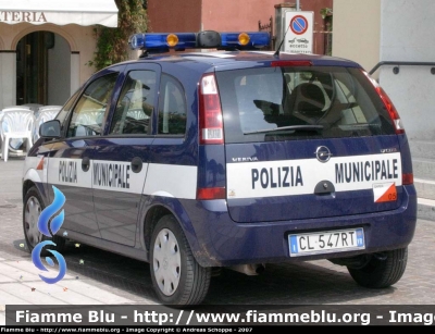 Opel Meriva I serie
Polizia Locale
Comune di Garda (VR)
Parole chiave: Opel Meriva_Iserie