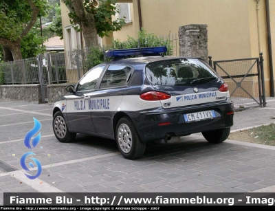 Alfa Romeo 147 I serie
Polizia Locale
Comune di Torri del Benaco (VR)
Parole chiave: Alfa-Romeo 147_Iserie