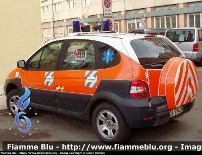 Renault Scénic RX4
118 Modena Soccorso
Azienda USL di Modena
Automedica "MO1630"
Parole chiave: Renault Scenic RX4_Automedica_118 Modena Soccorso