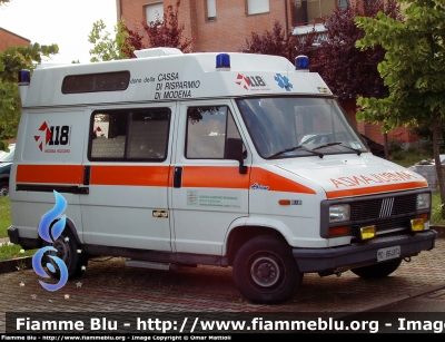 Fiat Ducato I Serie
118 Modena Soccorso
Azienda USL di Modena
Ambulanza "MO1702" Dismessa
Parole chiave: Fiat Ducato_ISerie_Ambulanza_118 Modena Soccorso