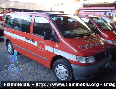 Mercedes-Benz Vito I serie
Vigili del Fuoco
Corpo Permanente di Trento
Scuola Provinciale
VF Z96 TN
Parole chiave: Mercedes-Benz Vito_Iserie VFZ96TN