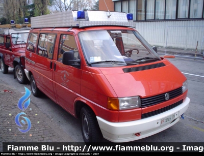 Volkswagen Transporter T4
Vigili del Fuoco
Corpo Volontario di Vigo di Fassa
VF D45 TN
Parole chiave: Volkswagen Transporter_T4 VFD45TN