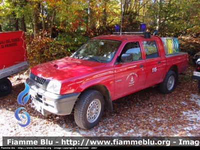 Mitsubishi L200 III serie
Vigili del Fuoco
Distretto di Primiero
Corpo Volontario di Sagron Mis (TN)
Parole chiave: Mitsubishi L200_IIIserie