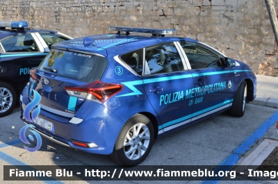 Toyota Auris Hybrid II serie
Polizia Metropolitana Bari
ex Polizia Provinciale
Allestimento Ciabilli
POLIZIA LOCALE YA 943 AM
Parole chiave: Toyota Auris Hybrid_II serie_POLIZIALOCALEYA943AM