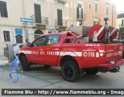 Fiat Fullback
Vigili del Fuoco
Comando Provinciale di Barletta-Andria-Trani
Antincendio Boschivo
Allestimento Piemme Matacena
VF 29708
Parole chiave: Fiat Fullback_VF29708