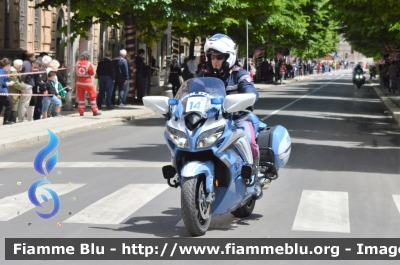 Yamaha FJR 1300 II serie
Polizia di Stato
Polizia Stradale
Allestimento Elevox
POLIZIA G3098
in scorta al Giro d'Italia 2021
Moto "14"
Parole chiave: Yamaha FJR 1300_II serie_POLIZIAG3098_giro italia 2021