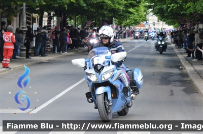 Yamaha FJR 1300 II serie
Polizia di Stato
Polizia Stradale
Allestimento Elevox
POLIZIA G3106
in scorta al Giro d'Italia 2021
Moto "7"
Parole chiave: Yamaha FJR 1300_II serie_POLIZIAG3106_giro italia 2021