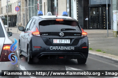 Nissan Leaf II serie
Carabinieri
CC EF 717
Parole chiave: Nissan Leaf_II serie_CCEF717