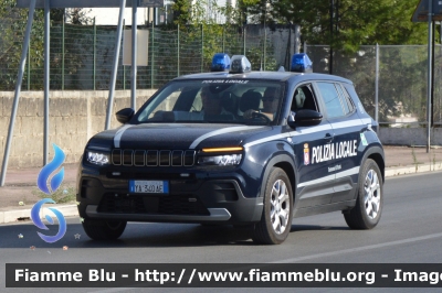 Jeep Avenger
Polizia Locale
Comune di Trani (BT)
Allestimento Futura Veicoli Speciali
POLIZIA LOCALE YA 340 AE
Parole chiave: Jeep Avenger_POLIZIALOCALEYA340AE