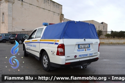 Ssang-Yong Action Sport
Polizia Locale Molfetta
Nucleo Protezione Civile
POLIZIA LOCALE YA 020 AJ
Parole chiave: Ssang-Yong Action Sport_POLIZIALOCALEYA020AJ