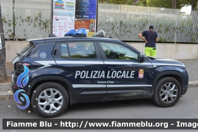 Jeep Avenger
Polizia Locale
Comune di Trani (BT)
Allestimento Futura Veicoli Speciali
POLIZIA LOCALE YA 340 AE
Parole chiave: Jeep Avenger_POLIZIALOCALEYA340AE