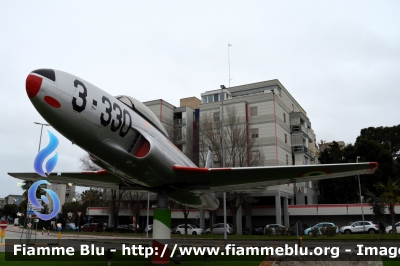 Lockheed T-33A Shooting Star
Aeronautica Militare Italiana
3° Stormo
MM 55-3030
in servizio dal 1956 al 1983
monumentato presso Barletta
Parole chiave: Lockheed T-33A_Shooting Star_MM55-3030