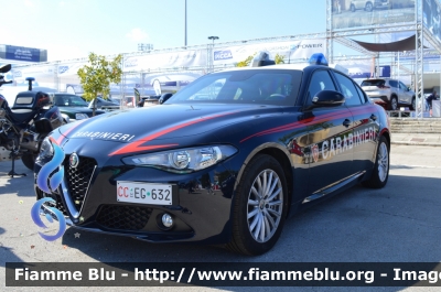 Alfa Romeo Nuova Giulia
Carabinieri
Nucleo Operativo Radiomobile
Allestimento FCA
CC EG 632
Parole chiave: Alfa-Romeo Nuova Giulia_CCEG632