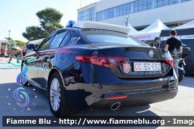 Alfa Romeo Nuova Giulia
Carabinieri
Nucleo Operativo Radiomobile
Allestimento FCA
CC EG 632
Parole chiave: Alfa-Romeo Nuova Giulia_CCEG632