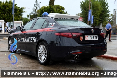 Alfa Romeo Nuova Giulia
Carabinieri
Nucleo Operativo Radiomobile
Allestimento FCA
CC EL 635
Parole chiave: Alfa-Romeo Nuova Giulia_FieraDelLevante2024_CCEL635