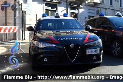 Alfa Romeo Nuova Giulia
Carabinieri
Nucleo Operativo Radiomobile
Allestimento FCA
CC EL 391
Parole chiave: Alfa-Romeo Nuova Giulia_CCEL391